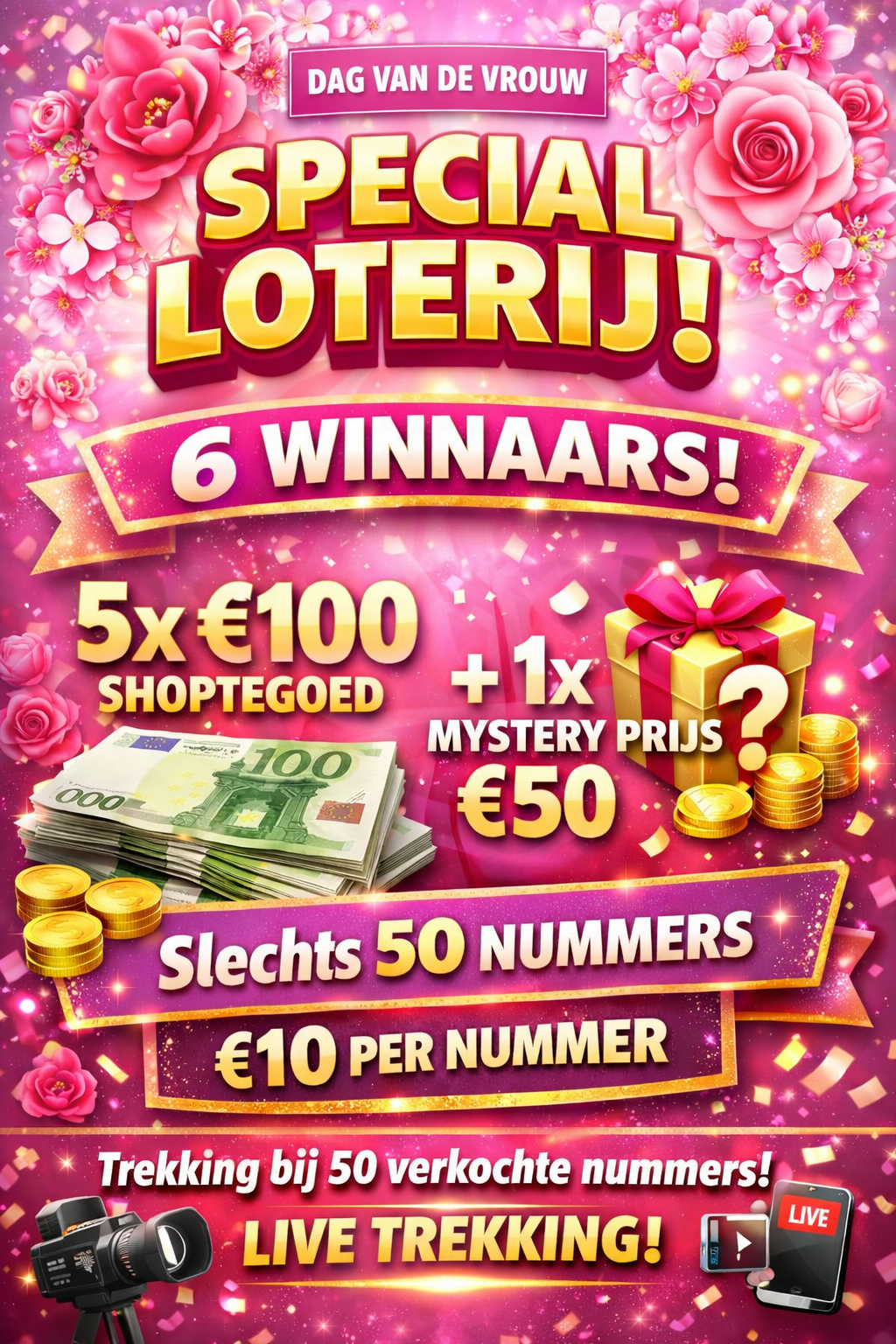 Woman’s day Loterij ♥️🌸