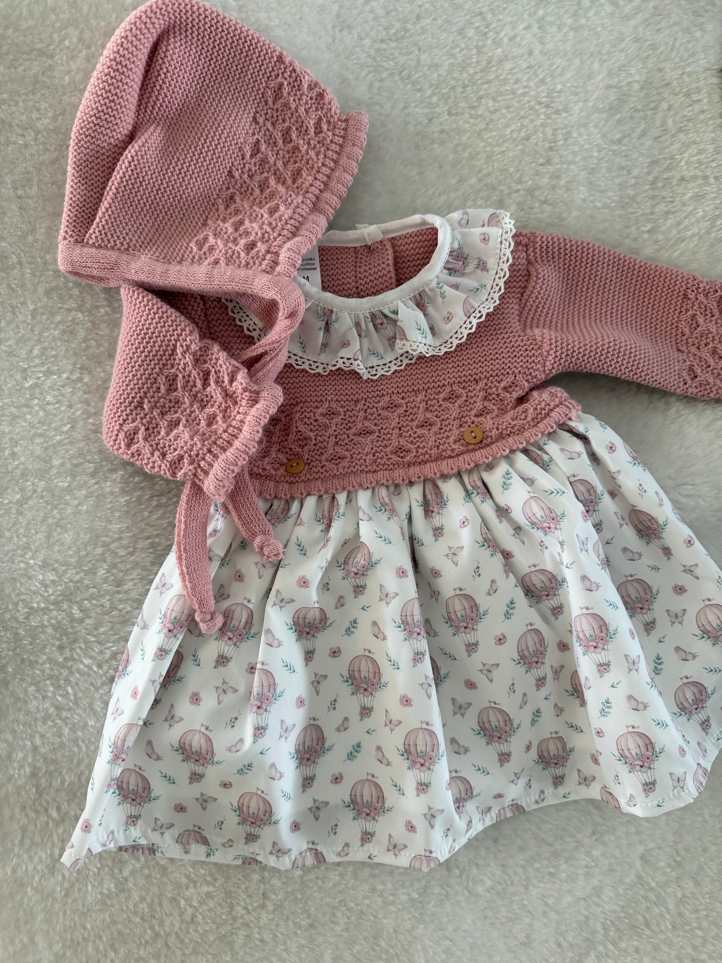 Baby Paris dress (0-3M)