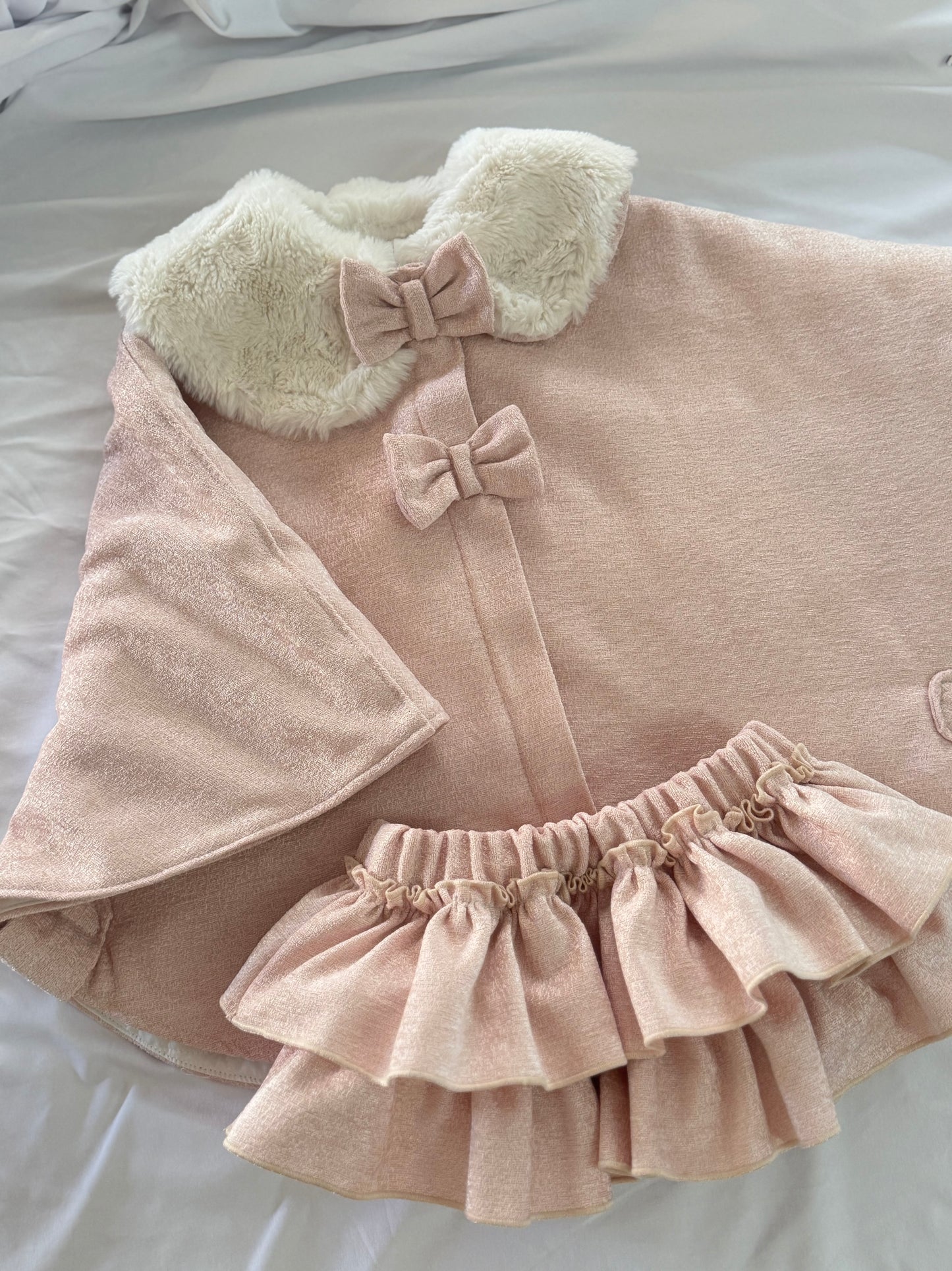 Gorgeous pink  Cape - made by order