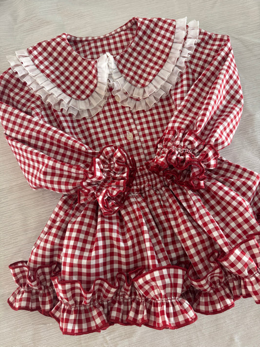 Noël vichy set - PRE ORDER