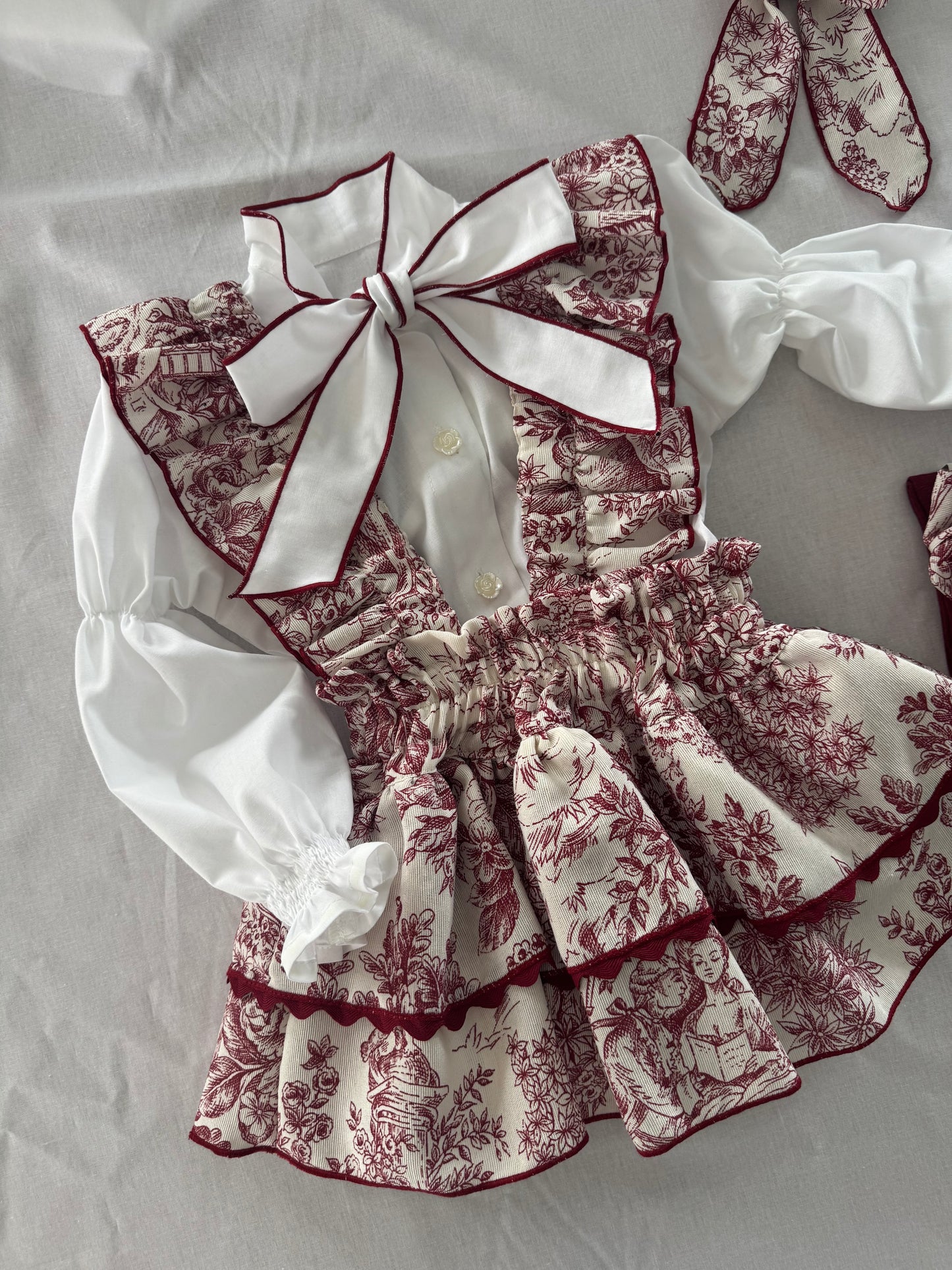 Toile de Jouy Bordeux Set - PRE ORDER