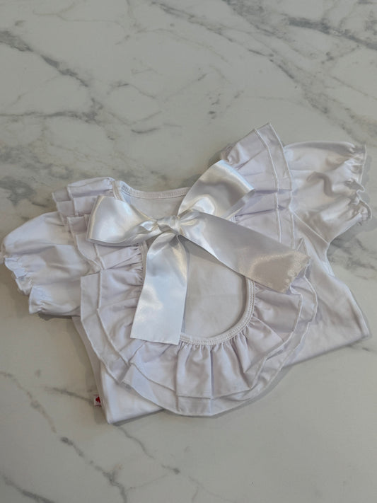 White lint top