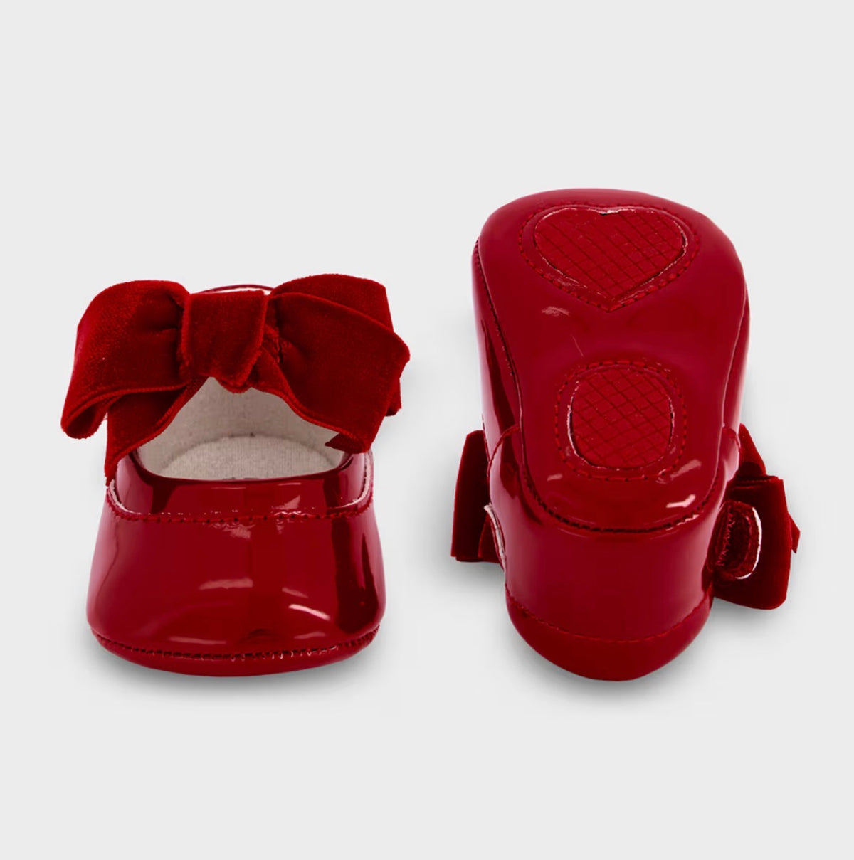 Red shoes baby mayoral