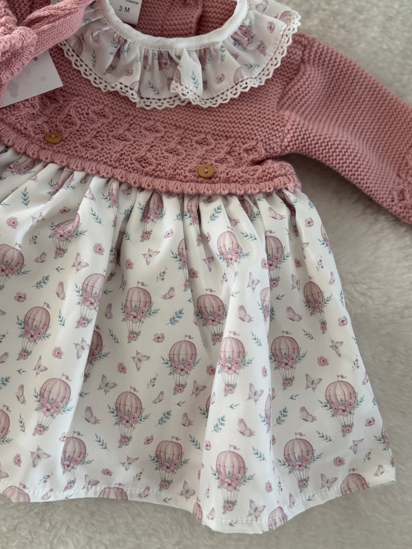Baby Paris dress (0-3M)