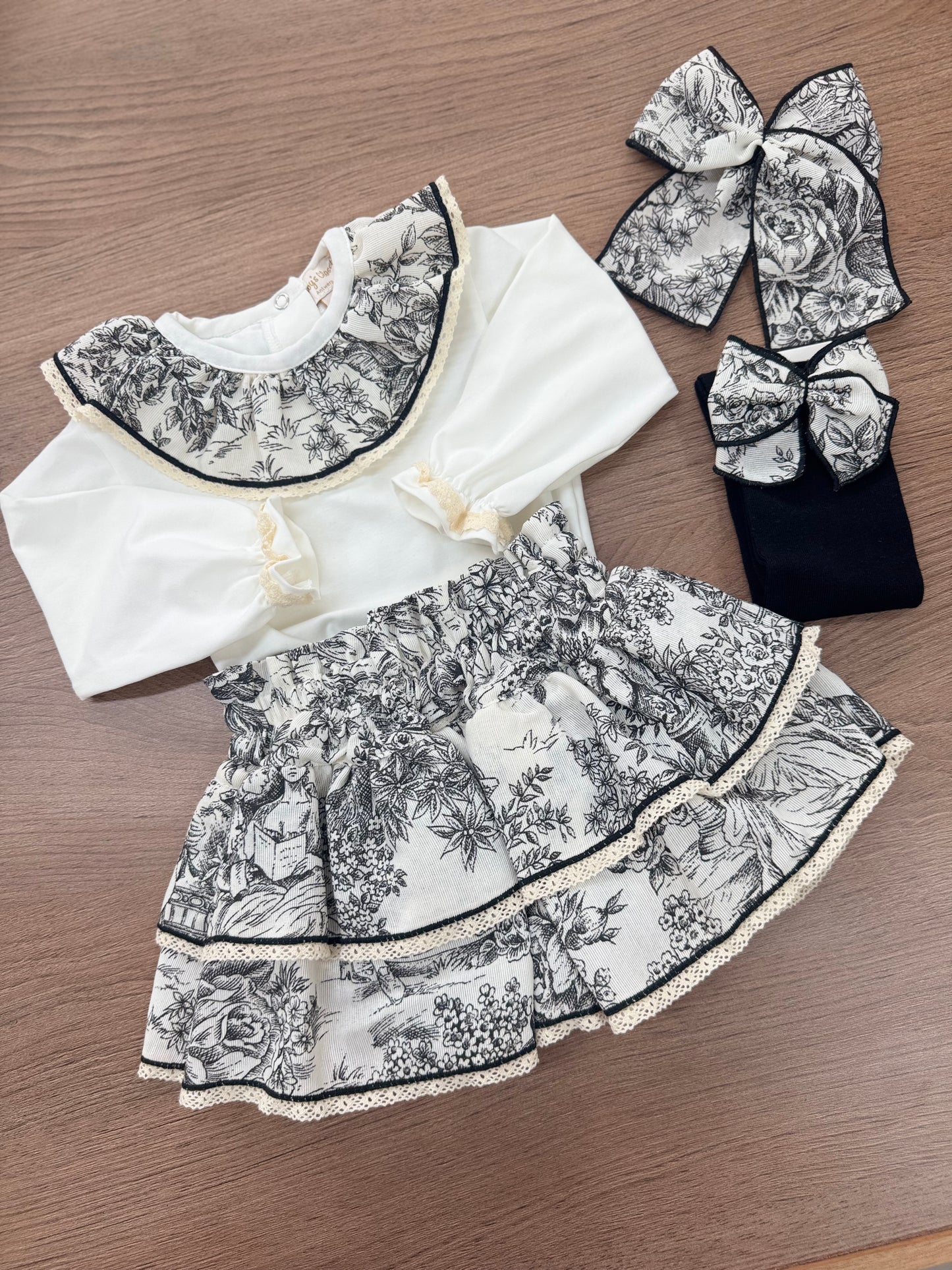 Adeline lace bloomer - PRÉ ORDER