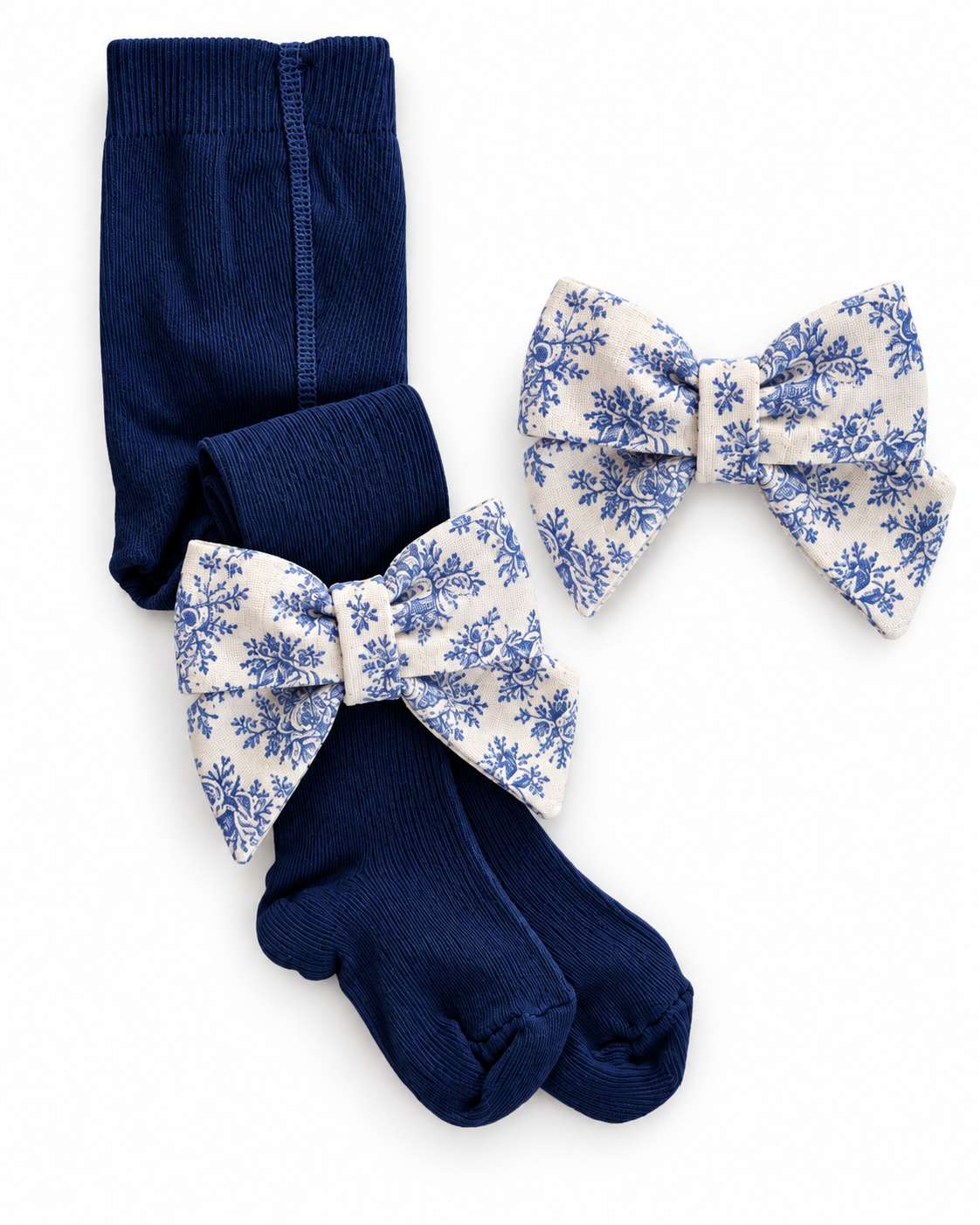 Toile de jouy navy pantys- PRE ORDER