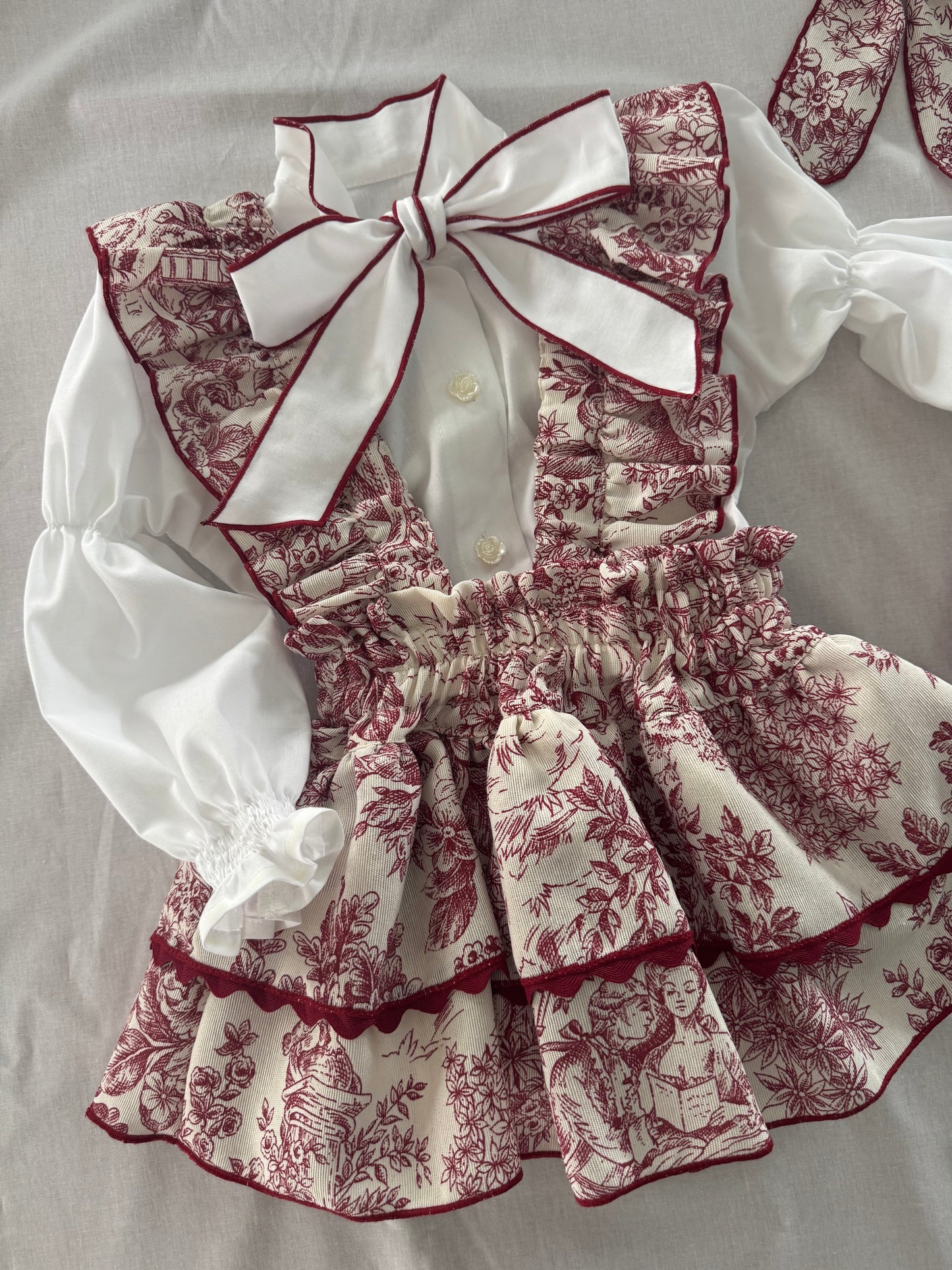 Toile de Jouy Bordeux Set - PRE ORDER