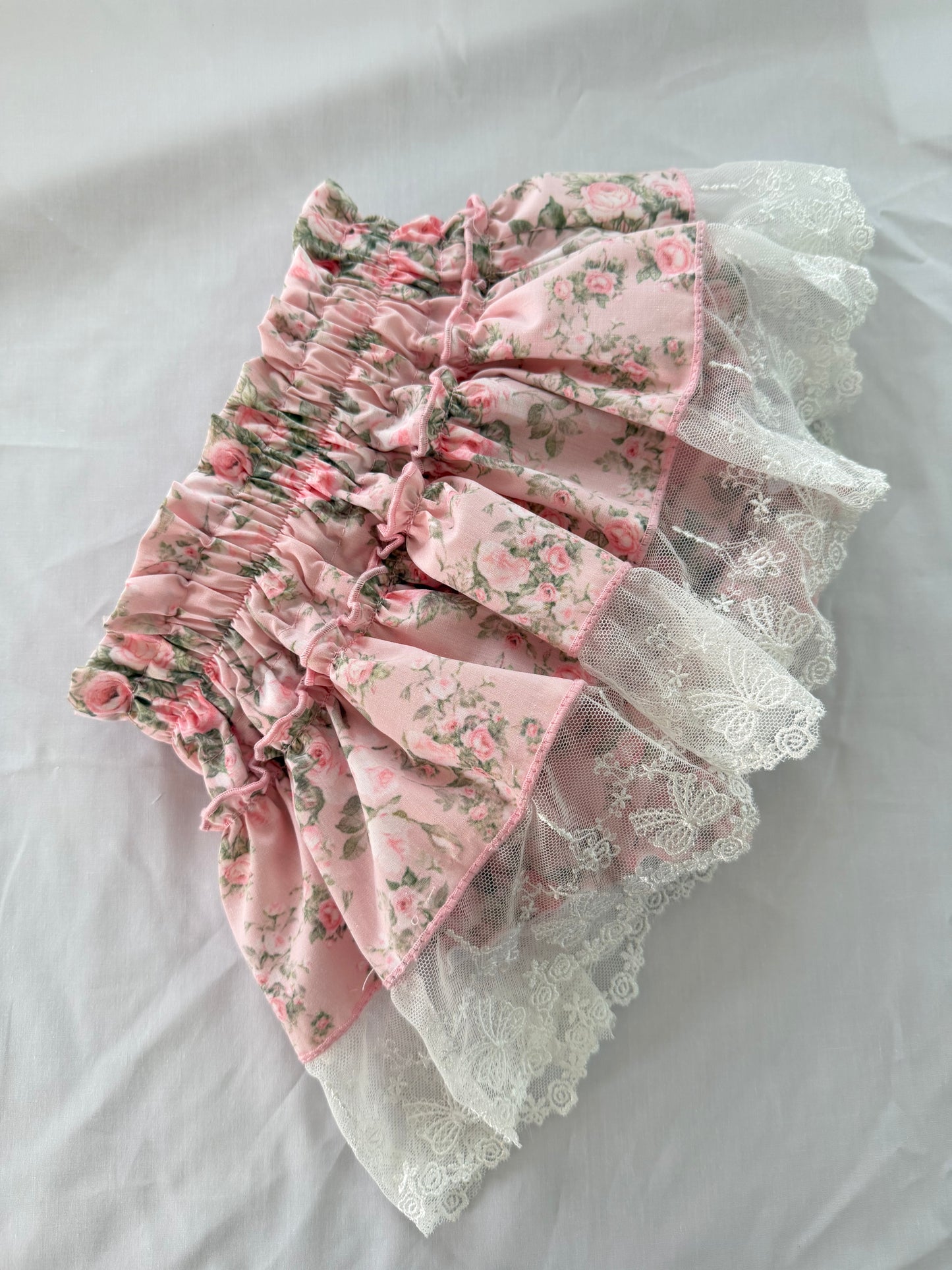 Rose Garden lace bloomer - MADE BY ORDER