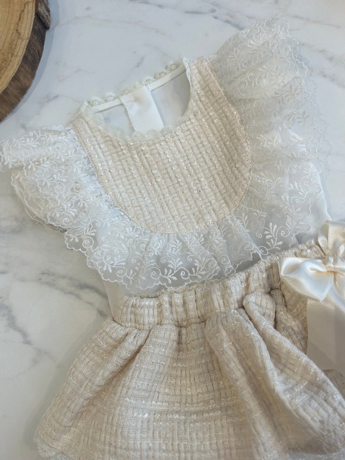 Beige chanel exclusive babys closet set