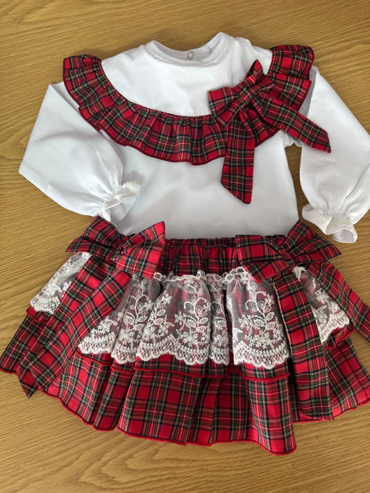 Tartan t-shirt - pre order