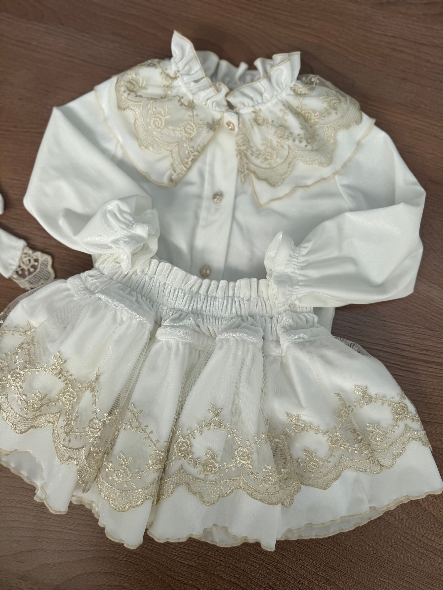 Cleo ivory velvet set - PRE ORDER