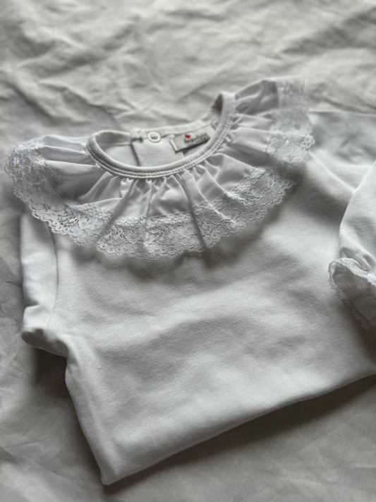 White Julie top