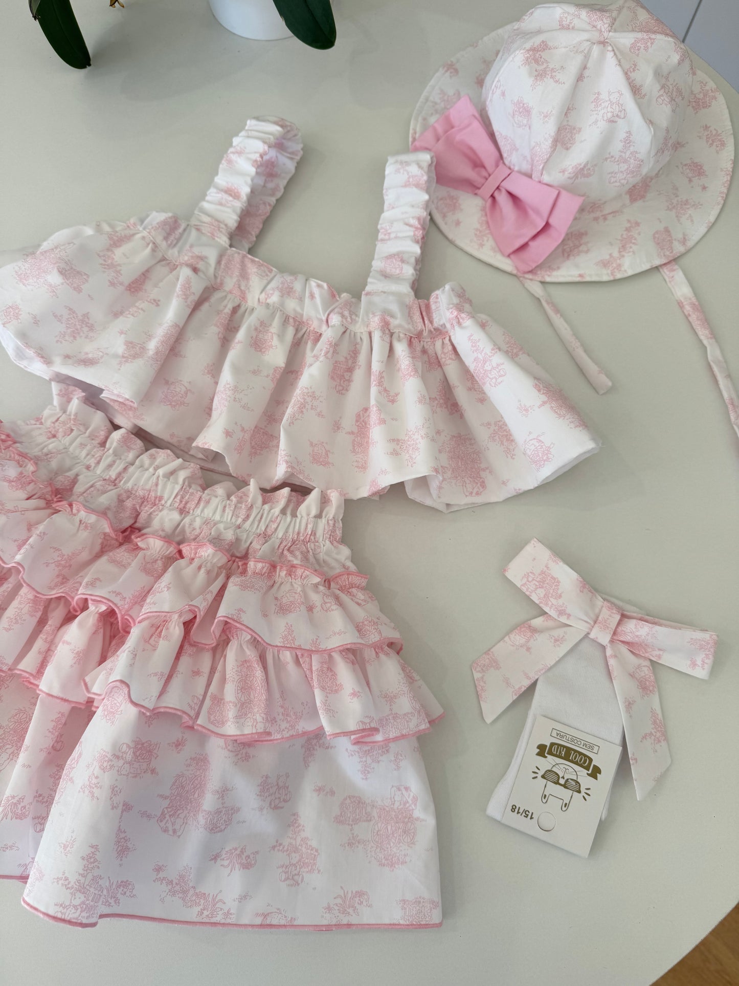 Toile de jouy socks - MADE BY ORDER