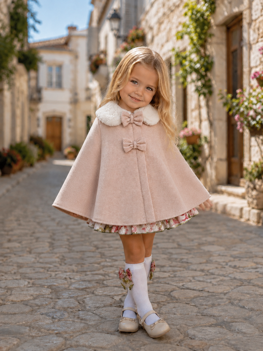 Gorgeous pink  Cape - made by order