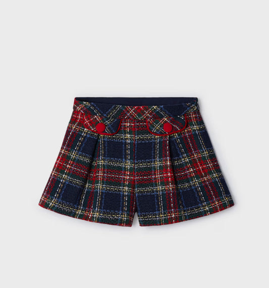 Tartan short mayoral