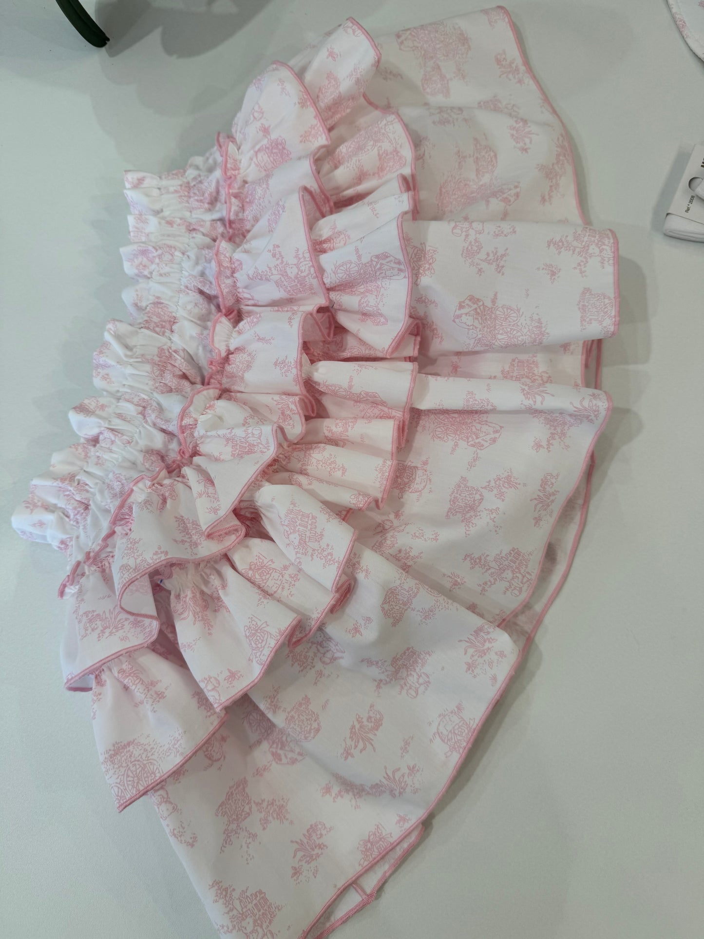 Toile de jouy pink new bloomer - pre order