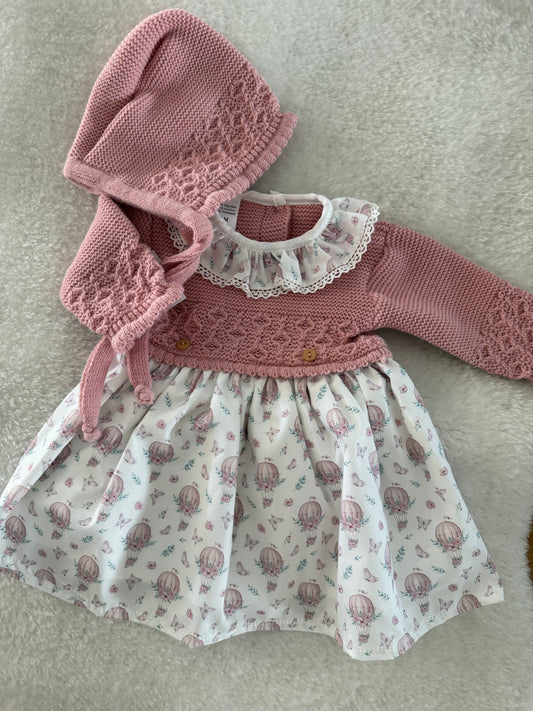 Baby Paris dress (0-3M)