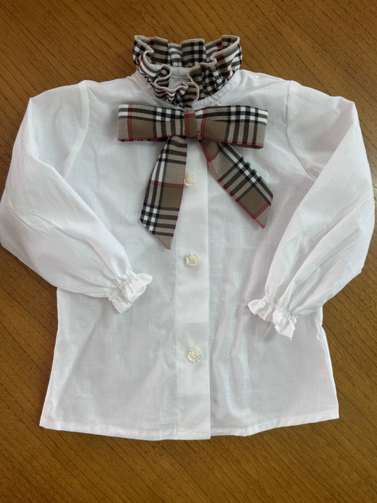 Buberry White blouse - pre order