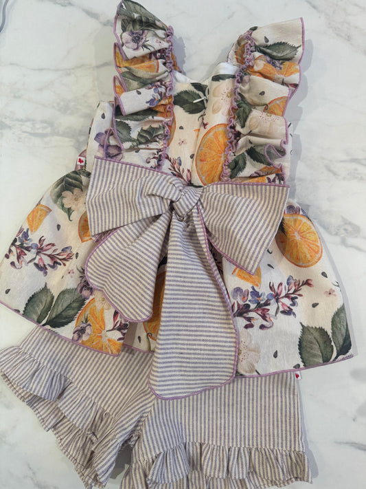 Orange Lila set