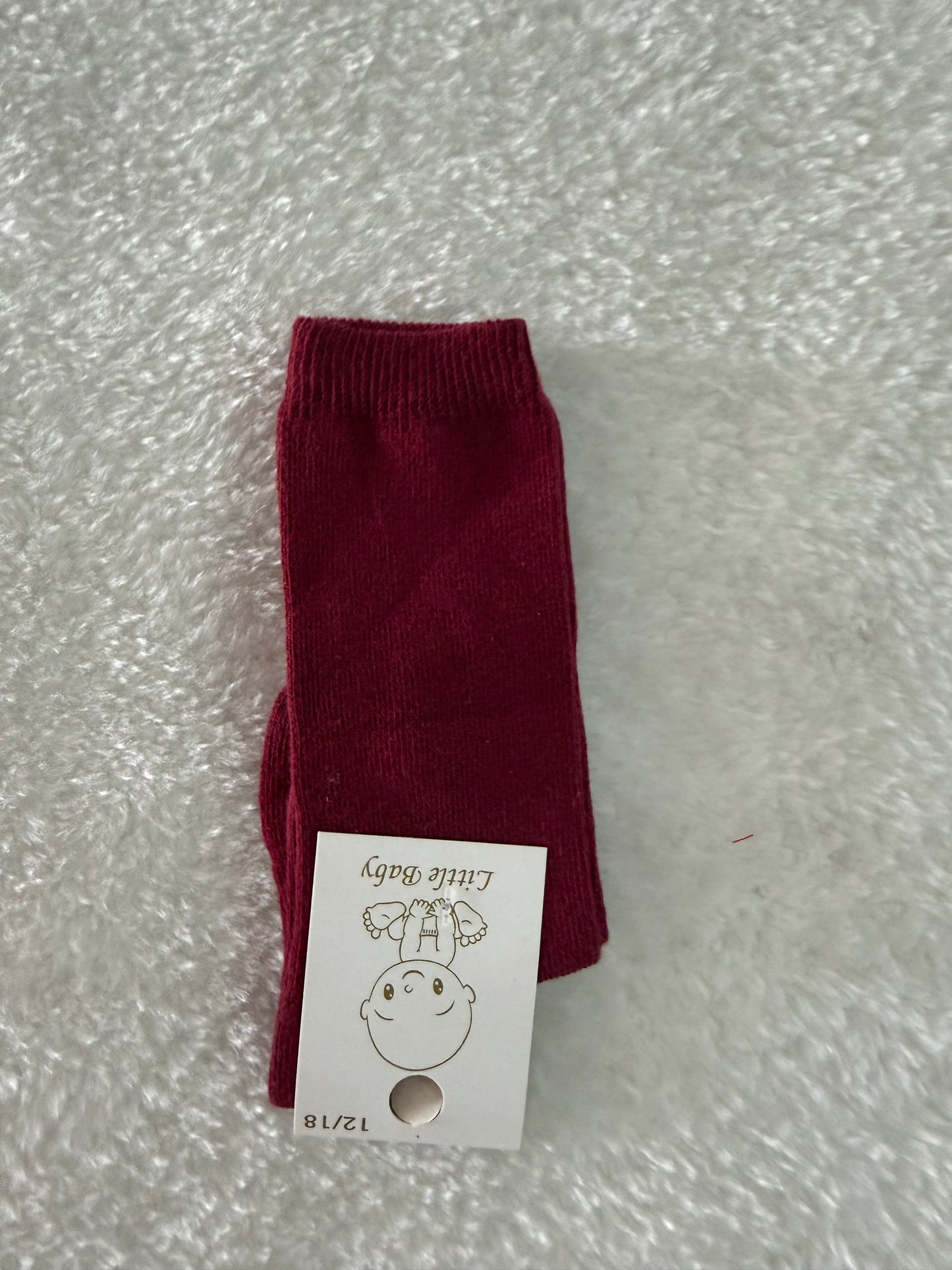 Burgundy socks - Pre order