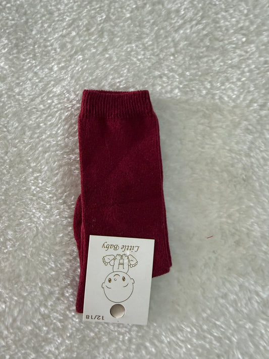 Burgundy socks - Pre order