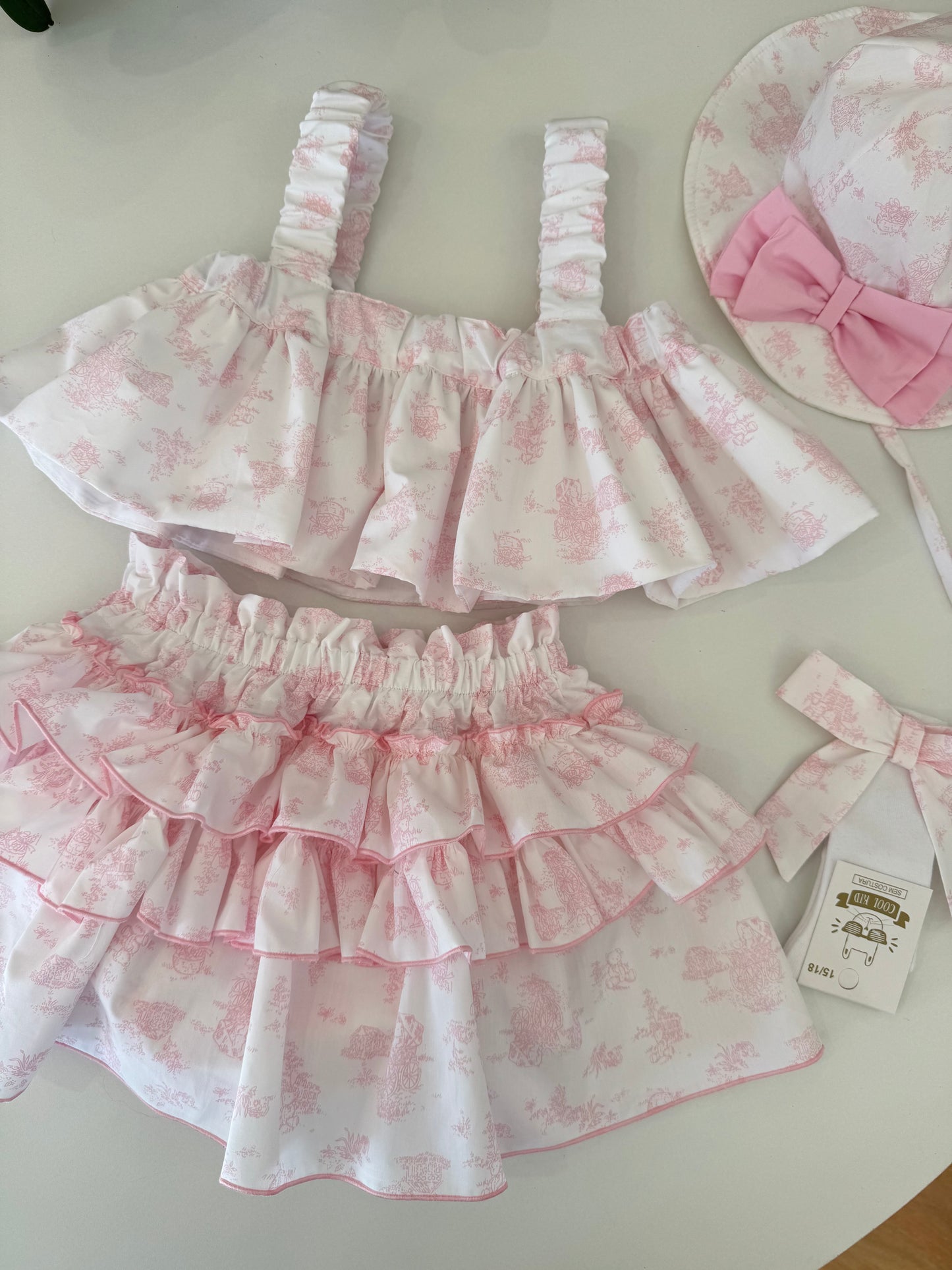 Toile de jouy socks - MADE BY ORDER