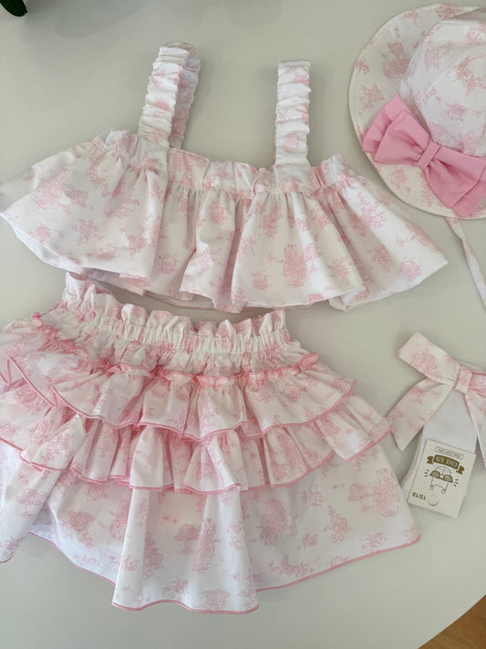 Toile de jouy socks - MADE BY ORDER