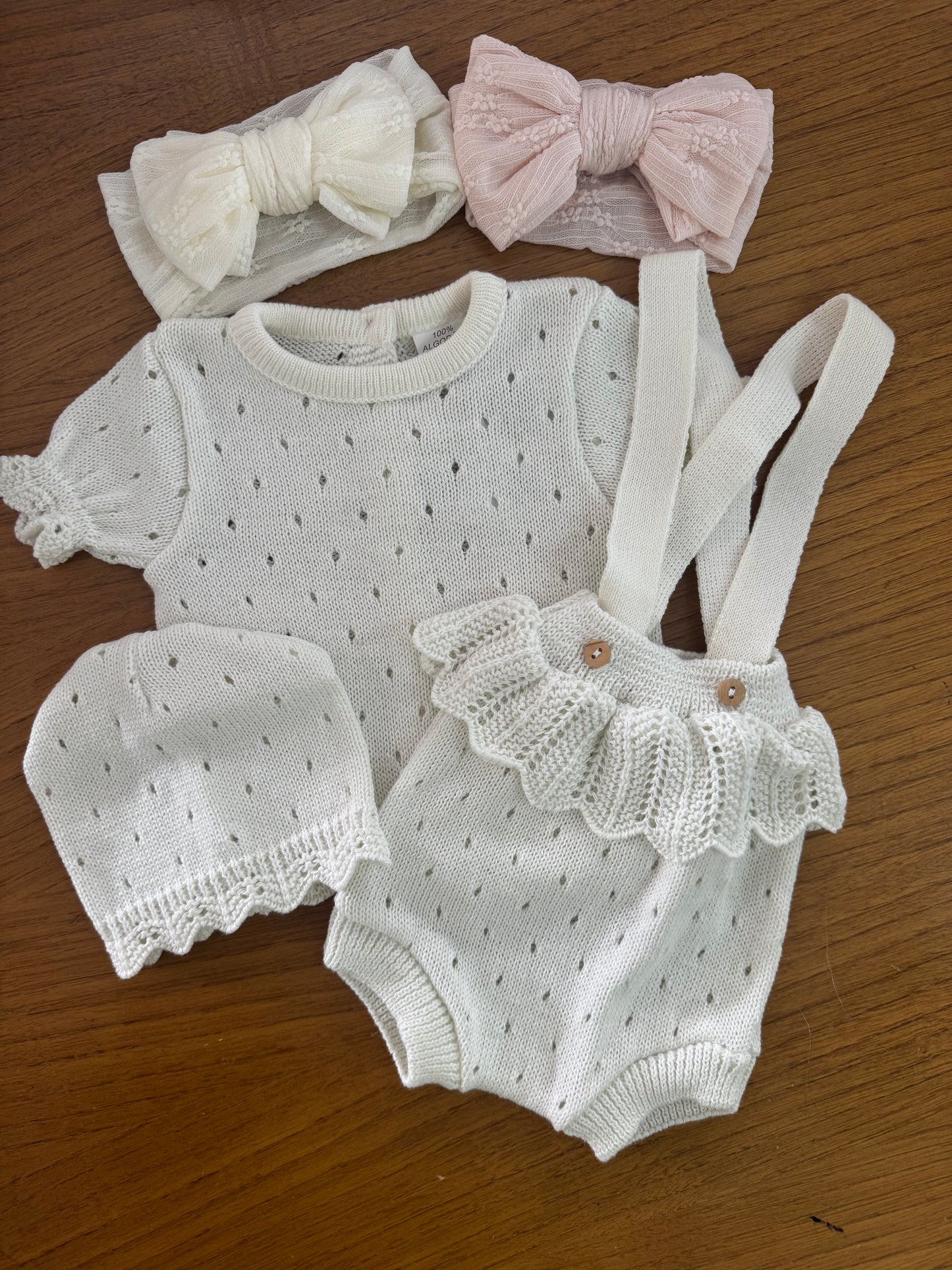 Camilla knit set - 3 pieces (0/3M)