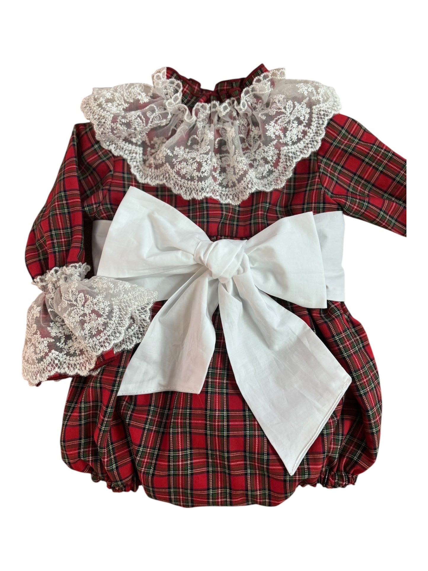 Tartan Romper  - PRE ORDER