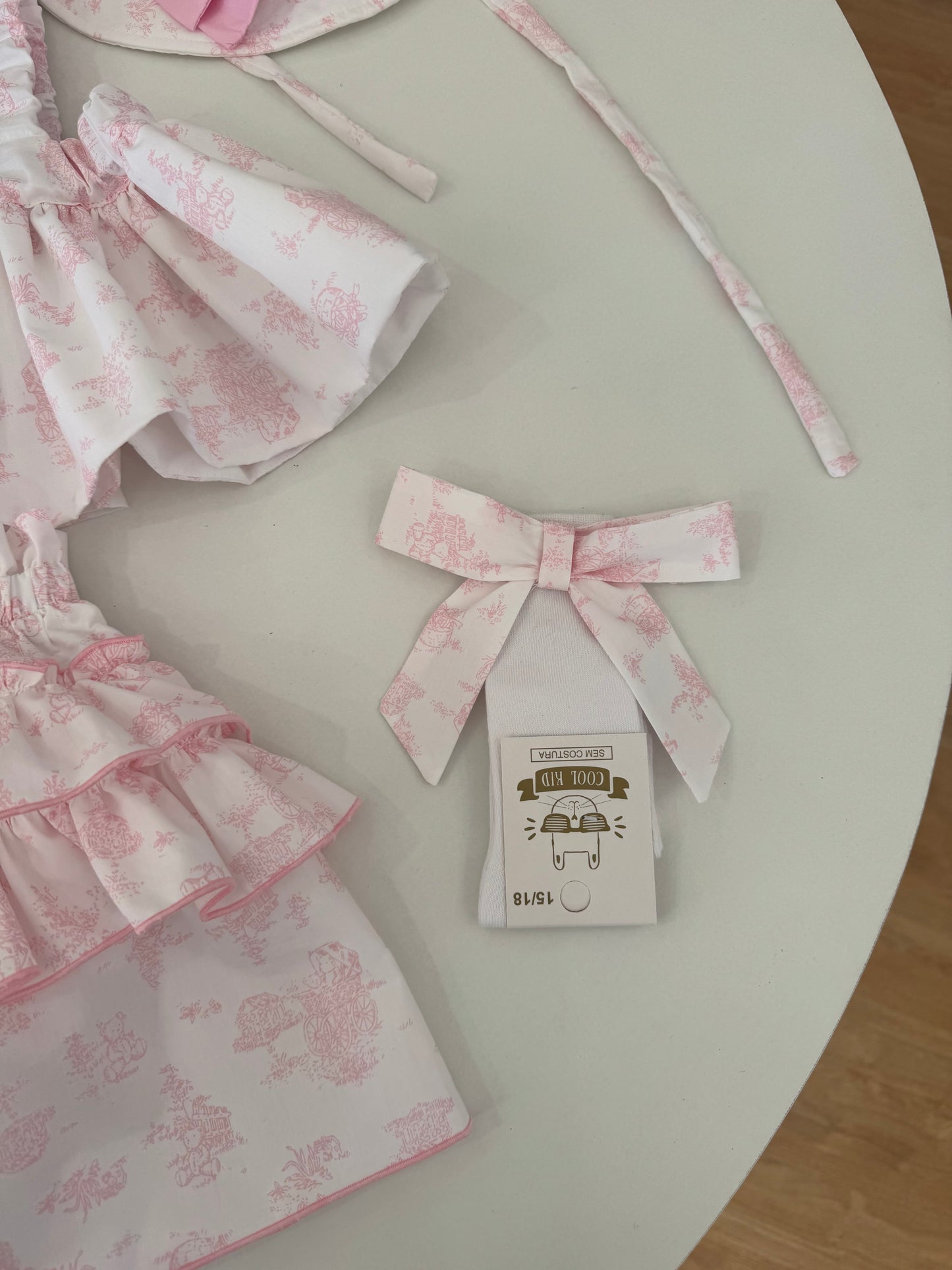 Toile de jouy socks - MADE BY ORDER