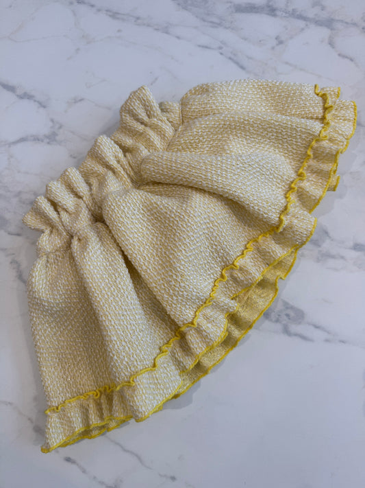 Yellow Chanel bloomer