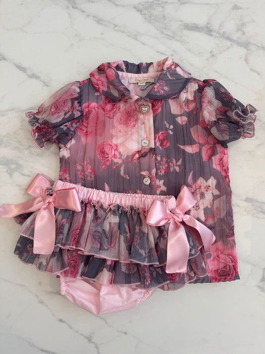 Chiara bow lil bloomer