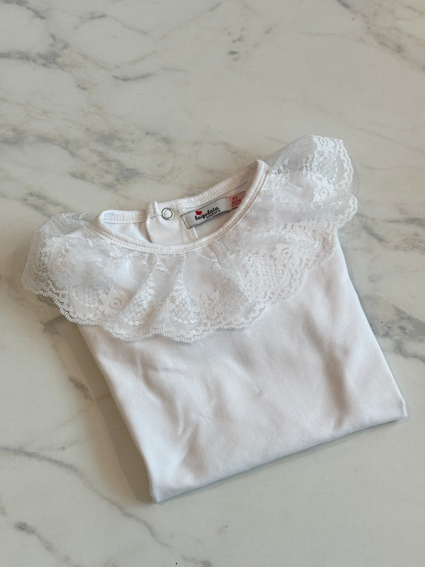 White su lace top