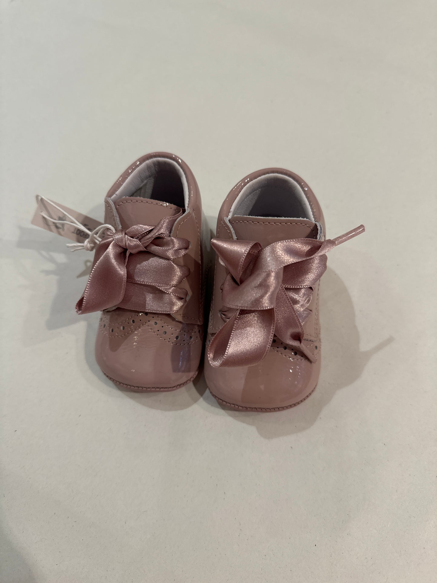 oud roze baby shoes stabifoot