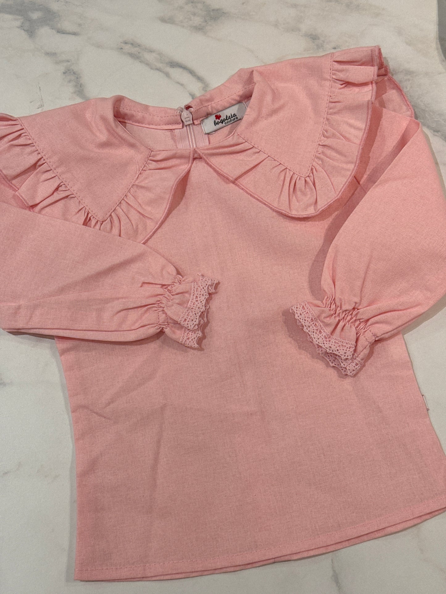 Baby pink blouse