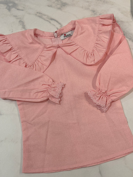 Baby pink blouse