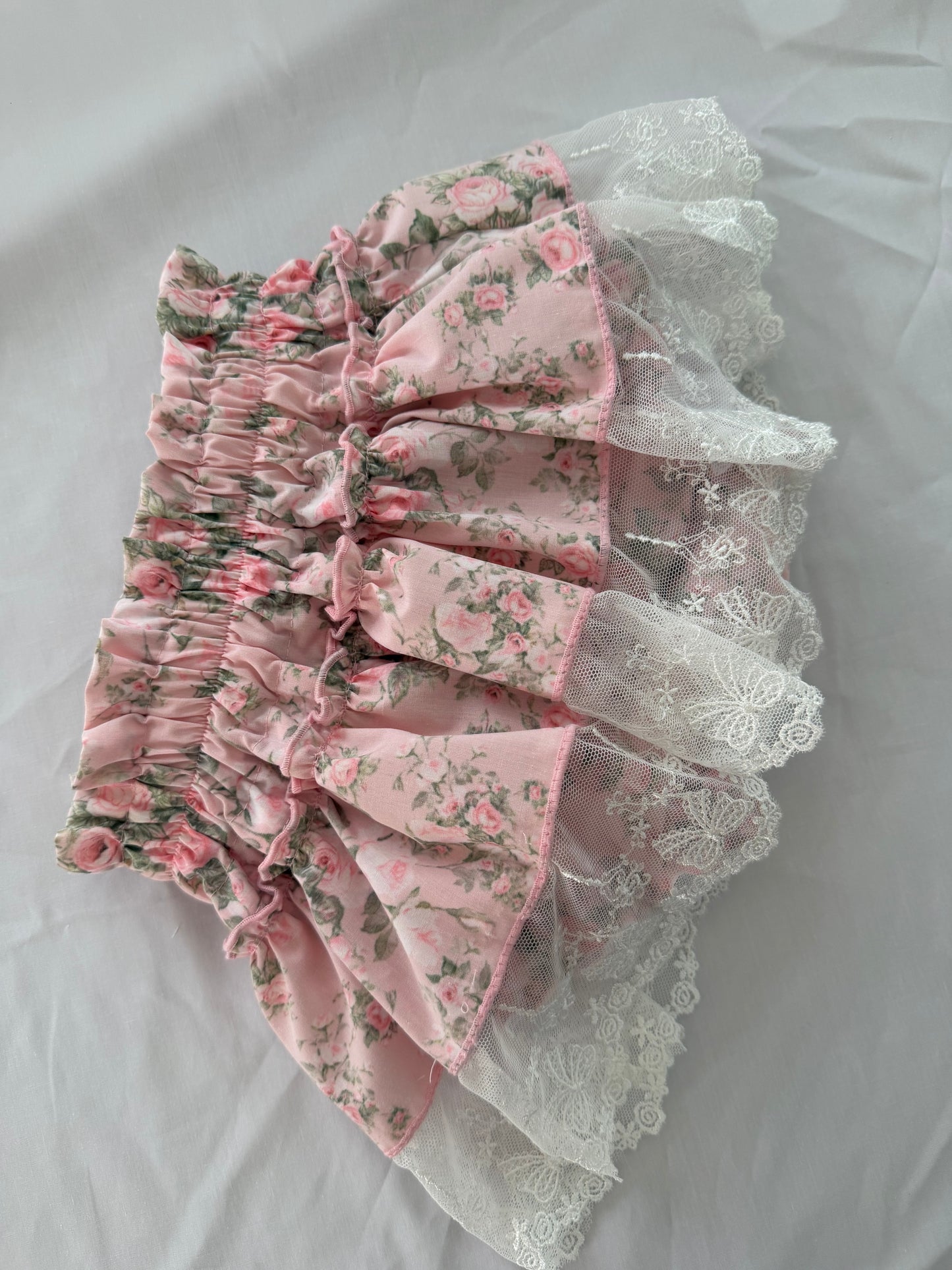 Rose Garden lace bloomer - MADE BY ORDER