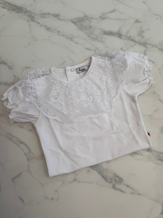 White lace top