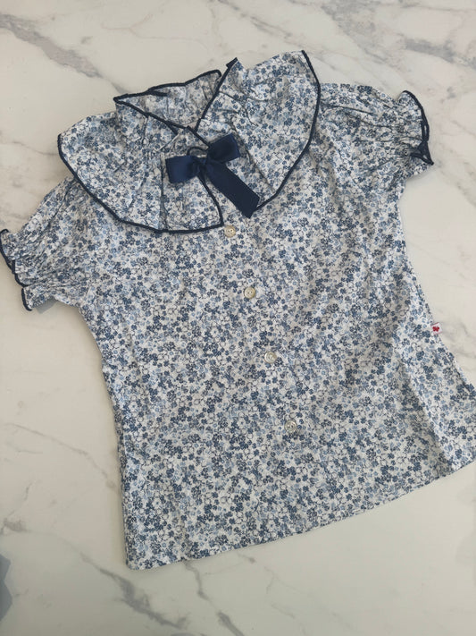 Navy blouse