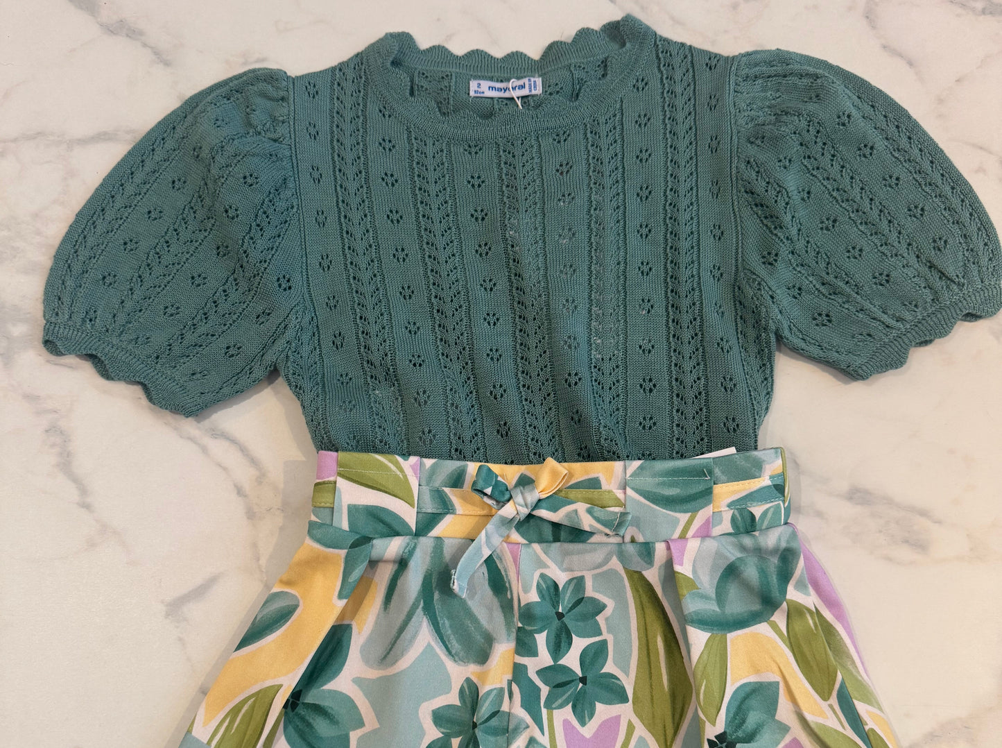 3003- mint knit tshirt