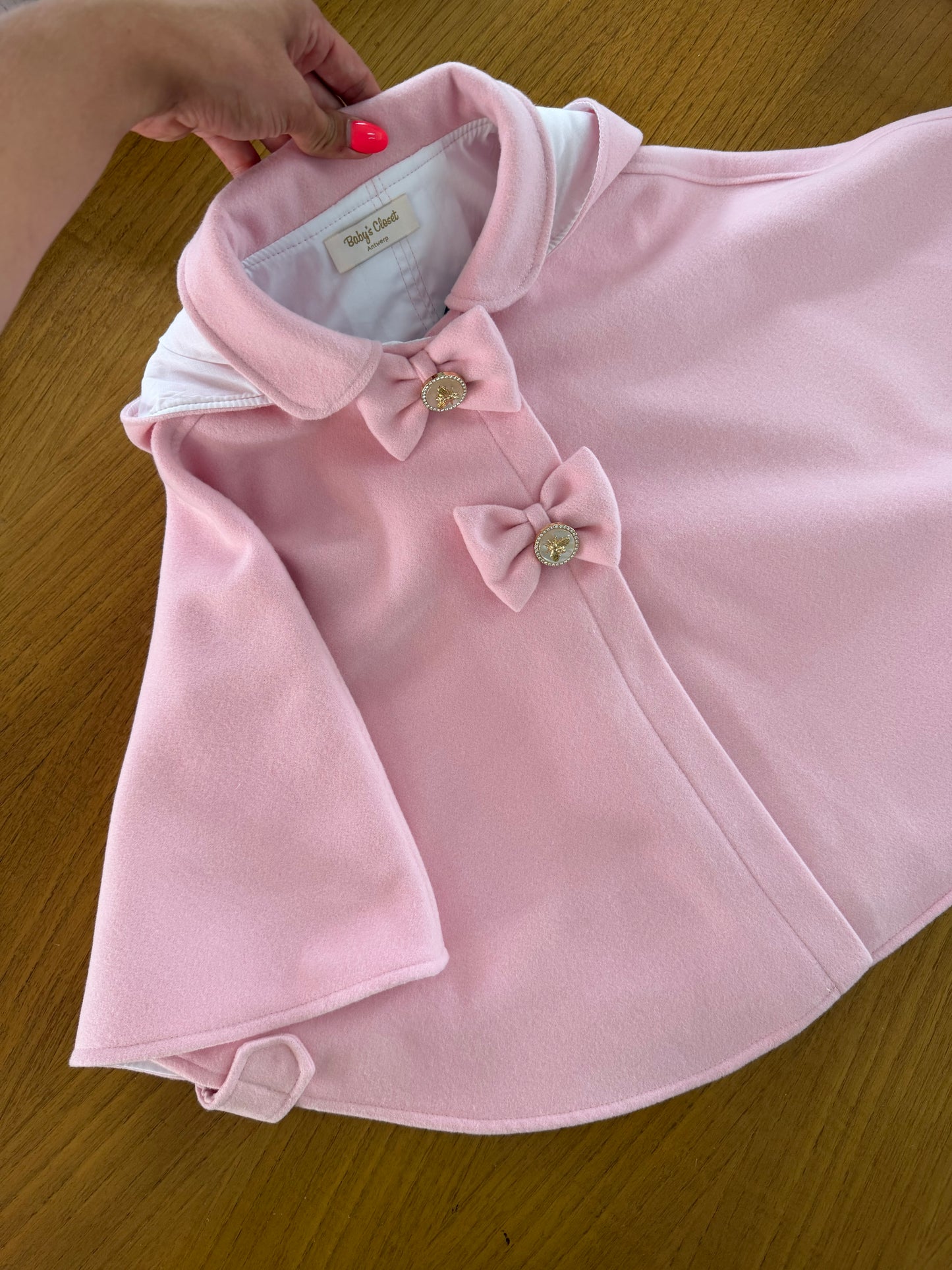 Rosy classy poncho - MADE BY ORDER
