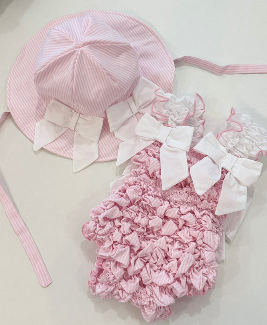 Valentina badpak set - hoedje + badpak