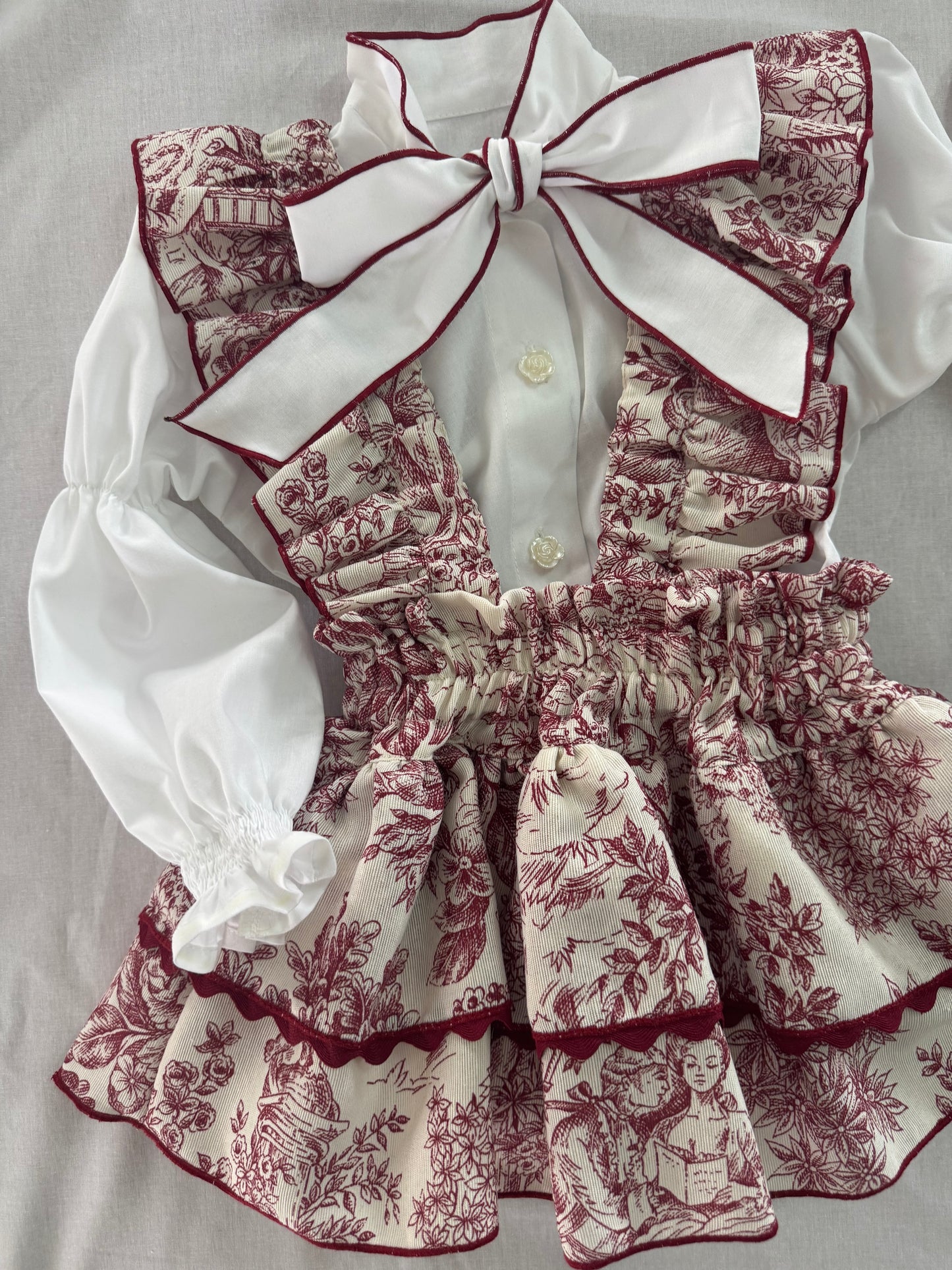 Toile de Jouy Bordeux Set - PRE ORDER