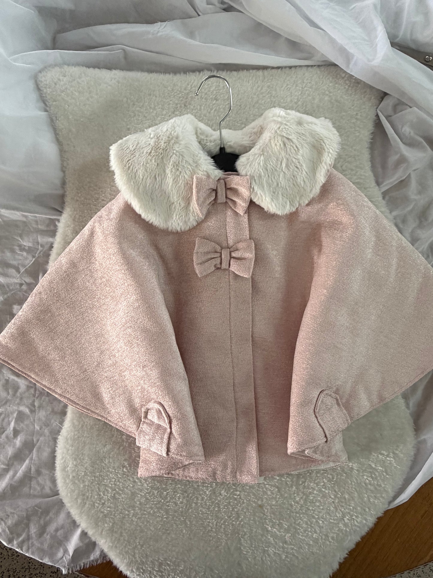 Gorgeous pink  Cape - made by order