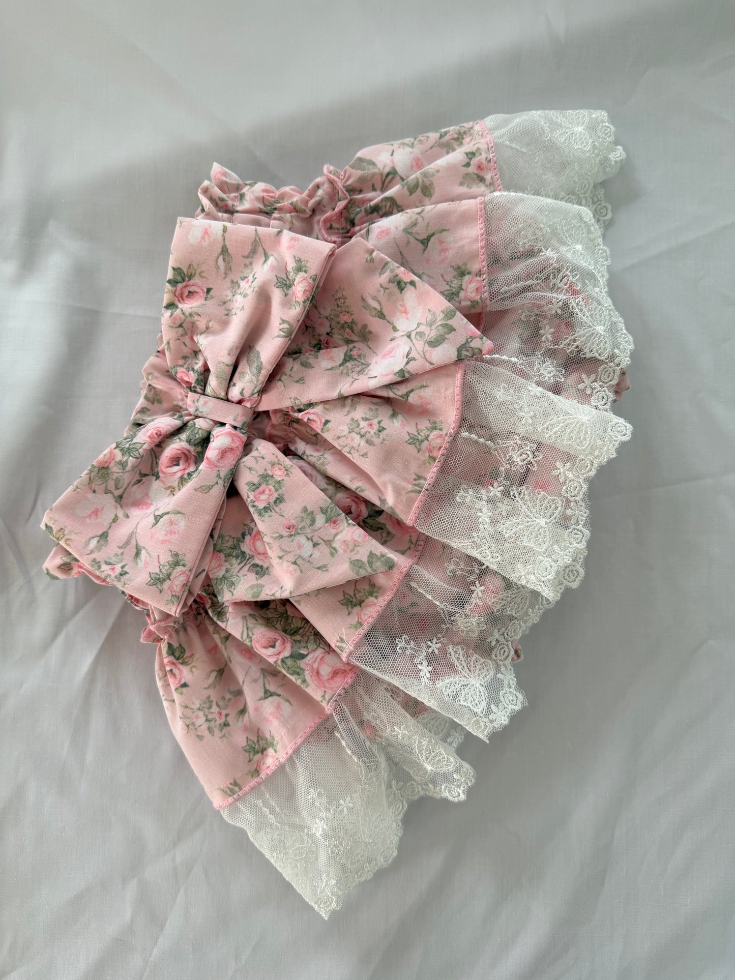 Rose Garden lace bloomer - MADE BY ORDER