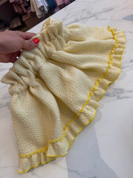 Yellow Chanel bloomer