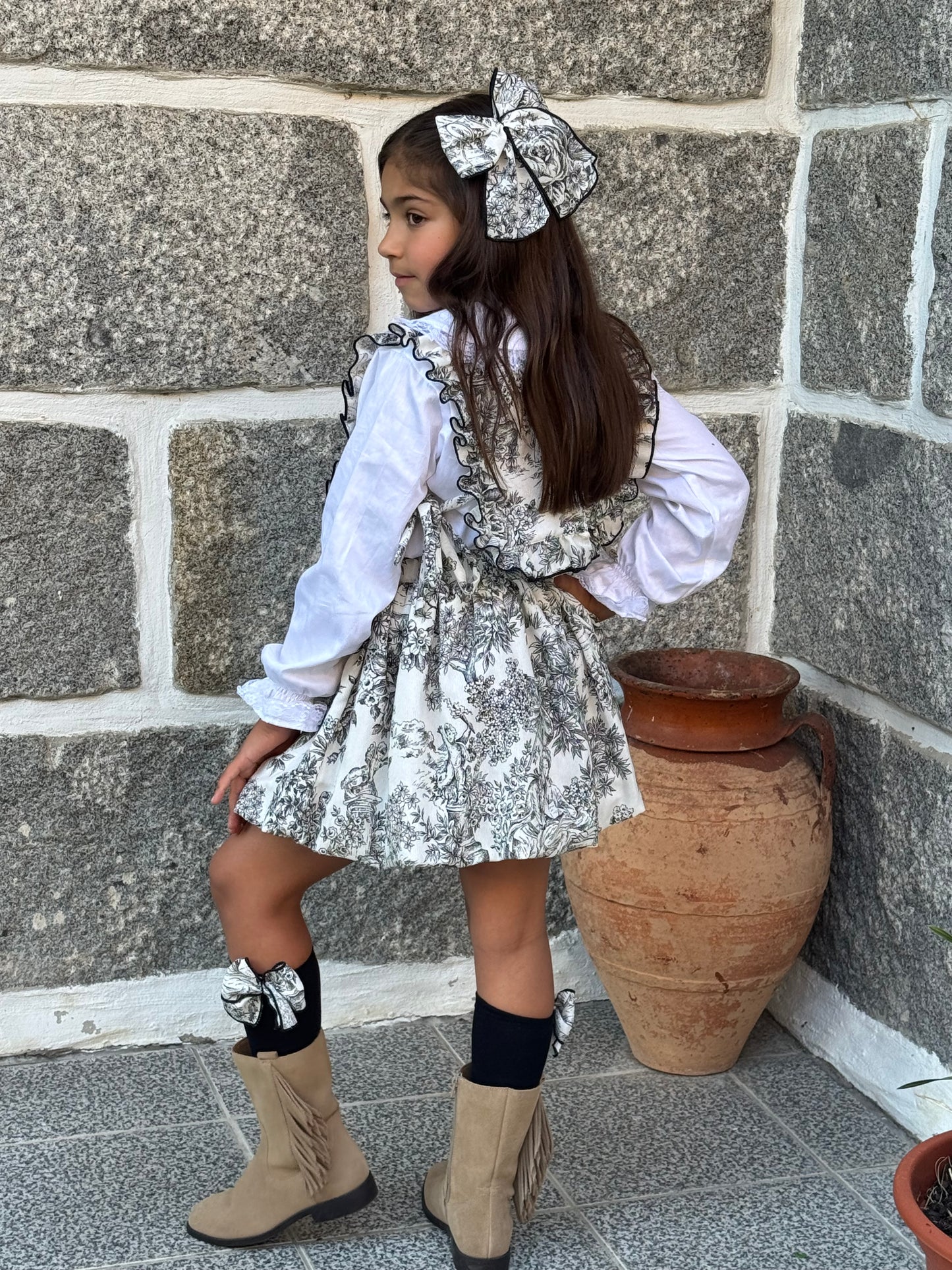 Adeline vintage hairbow- pre order