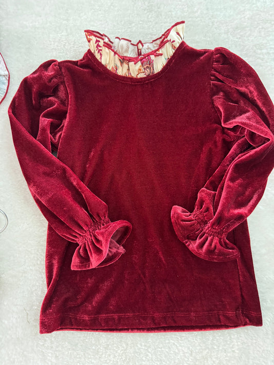 Beatrice velvet t-shirt - PRE ORDER