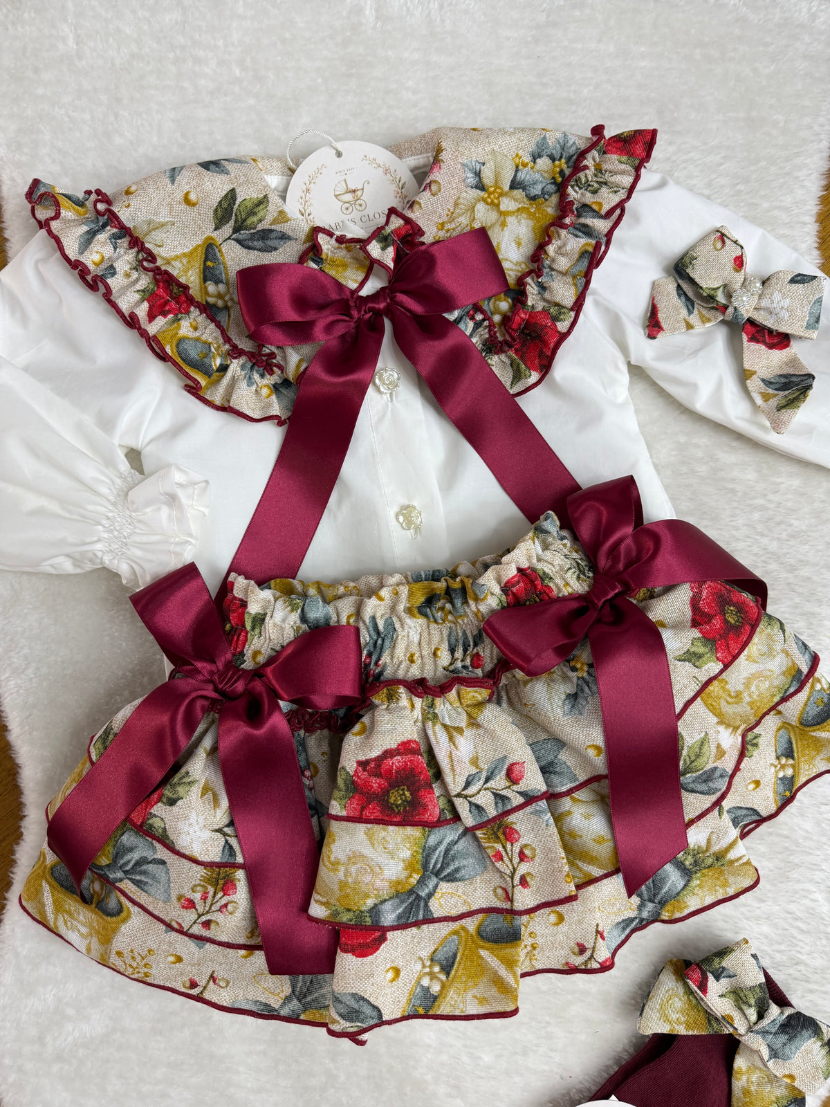 Burgundy Eve set - PRE ORDER