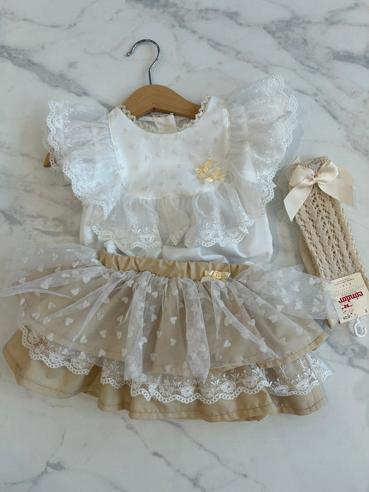 Beige Feliciane Set